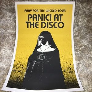 Panic! At The DiscoPray for the Wicked Tour Poster